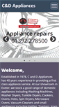 Mobile Screenshot of cdappliances.com